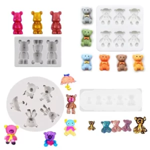 RX29 gummy bear silicone mold